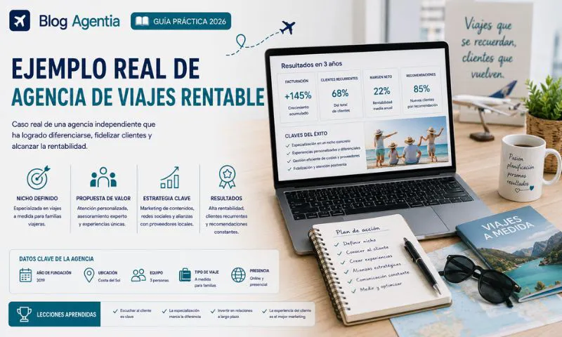 ejemplo agencia viajes