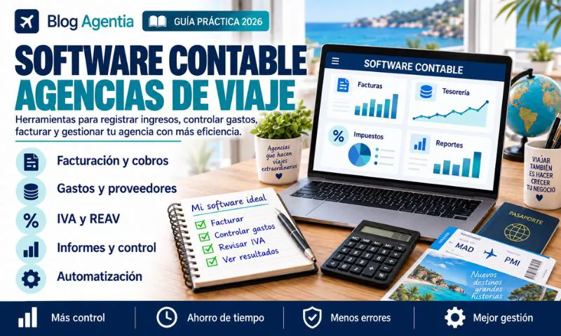software contabilidad agencia viajes