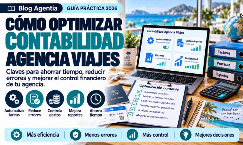 optimizar contabilidad agencia viajes