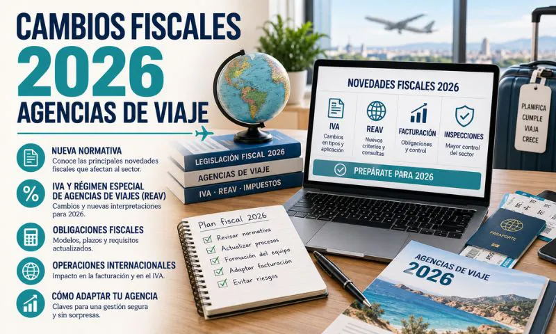 cambios fiscales agencias viajes
