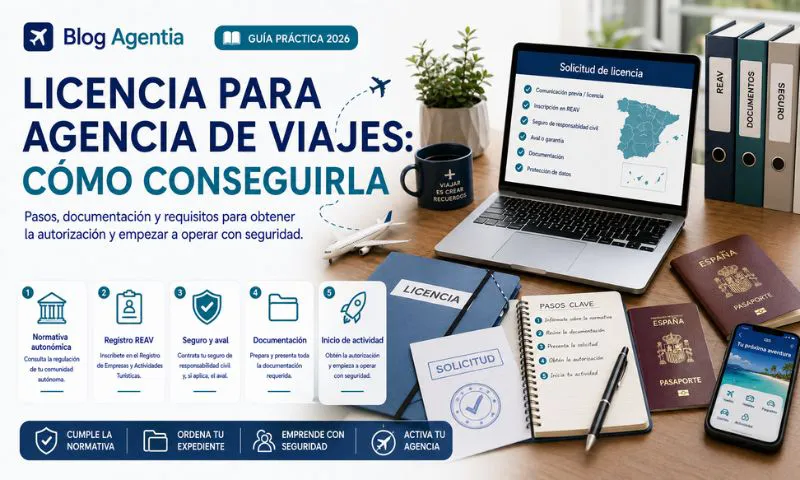 licencia agencia viajes