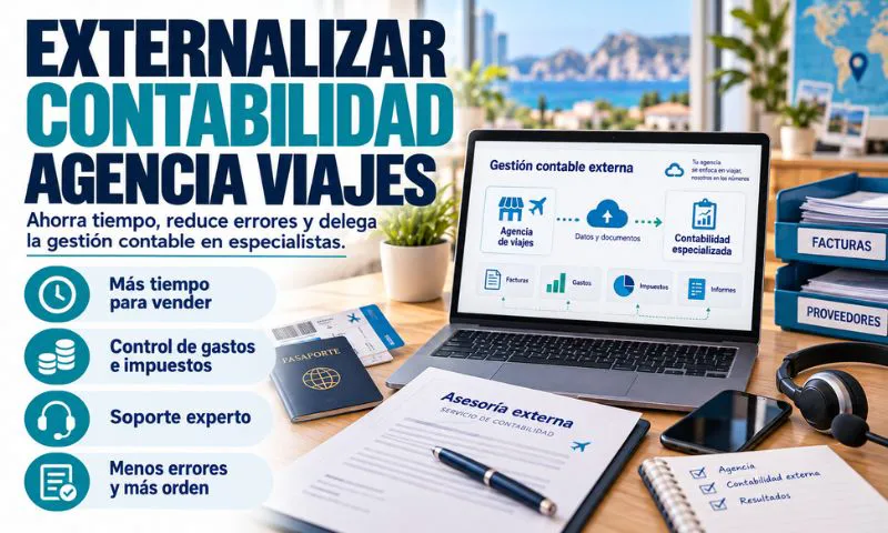 outsourcing contabilidad agencia viajes