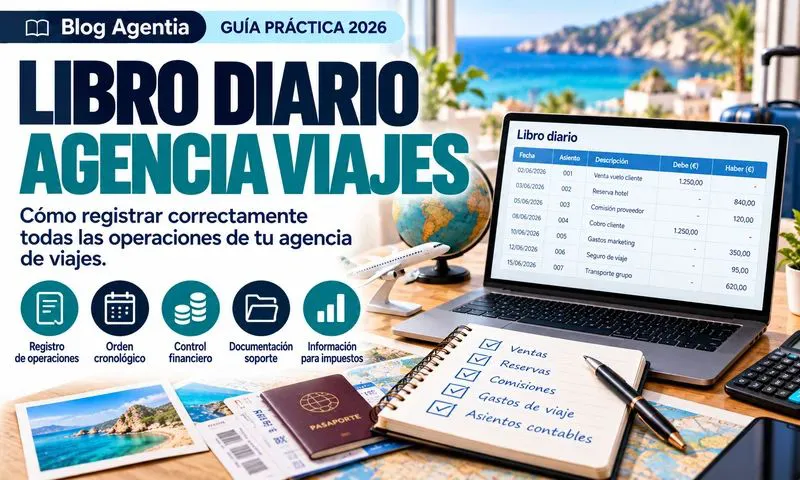 libro diario agencia viajes