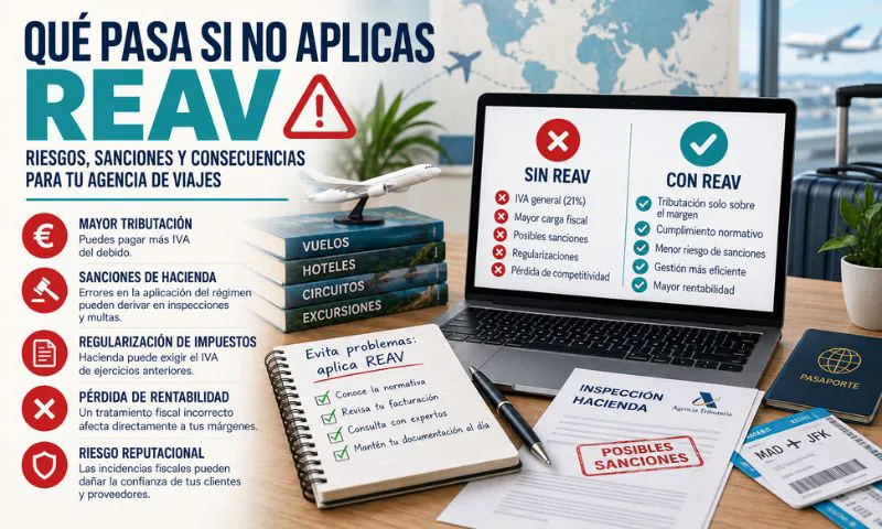 no aplicar REAV