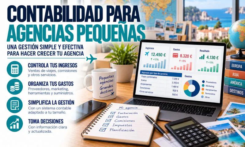 contabilidad agencia viajes pequeña