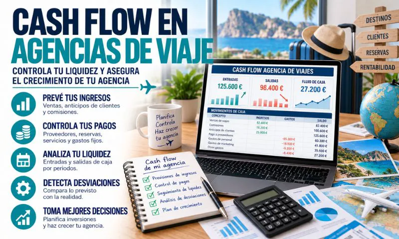 cash flow agencia viajes