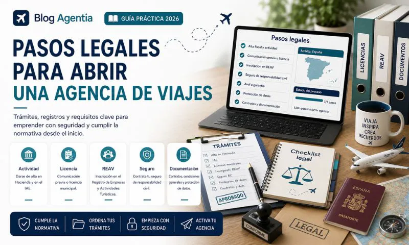 abrir agencia de viajes pasos