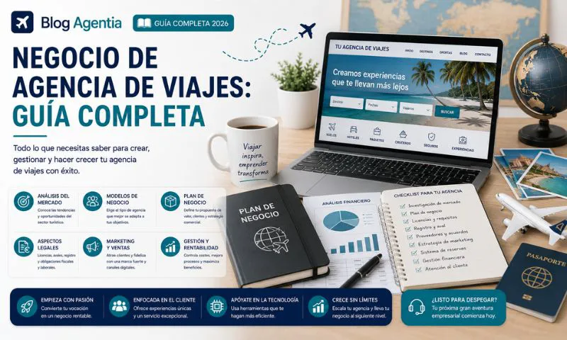 negocio agencia viajes