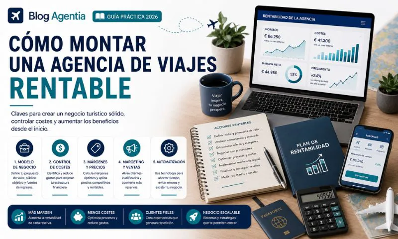 agencia viajes rentable