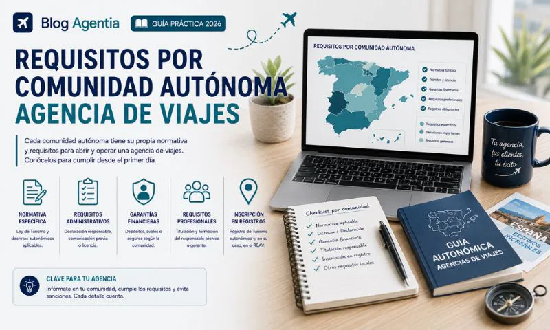 normativa autonómica agencia viajes