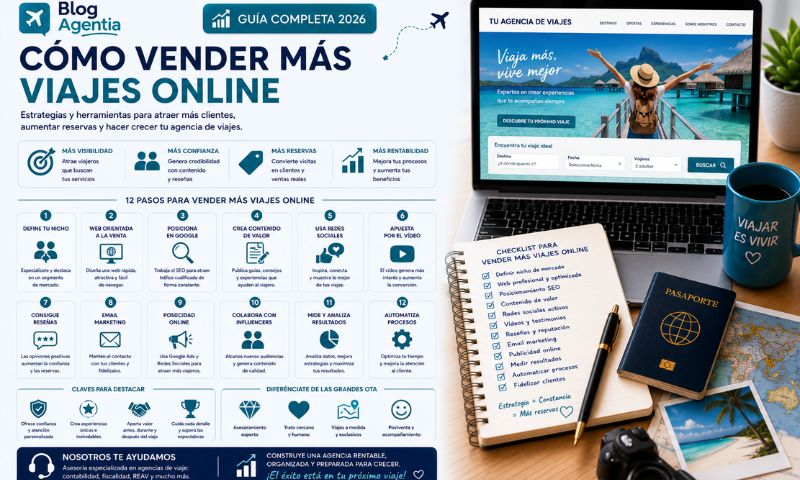 Cómo vender más viajes online