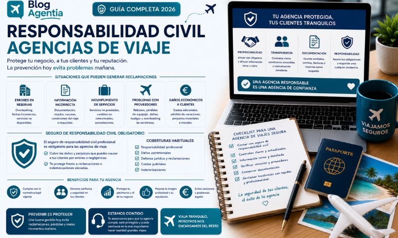 Responsabilidad civil agencias de viaje
