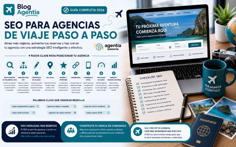 SEO para agencias de viaje